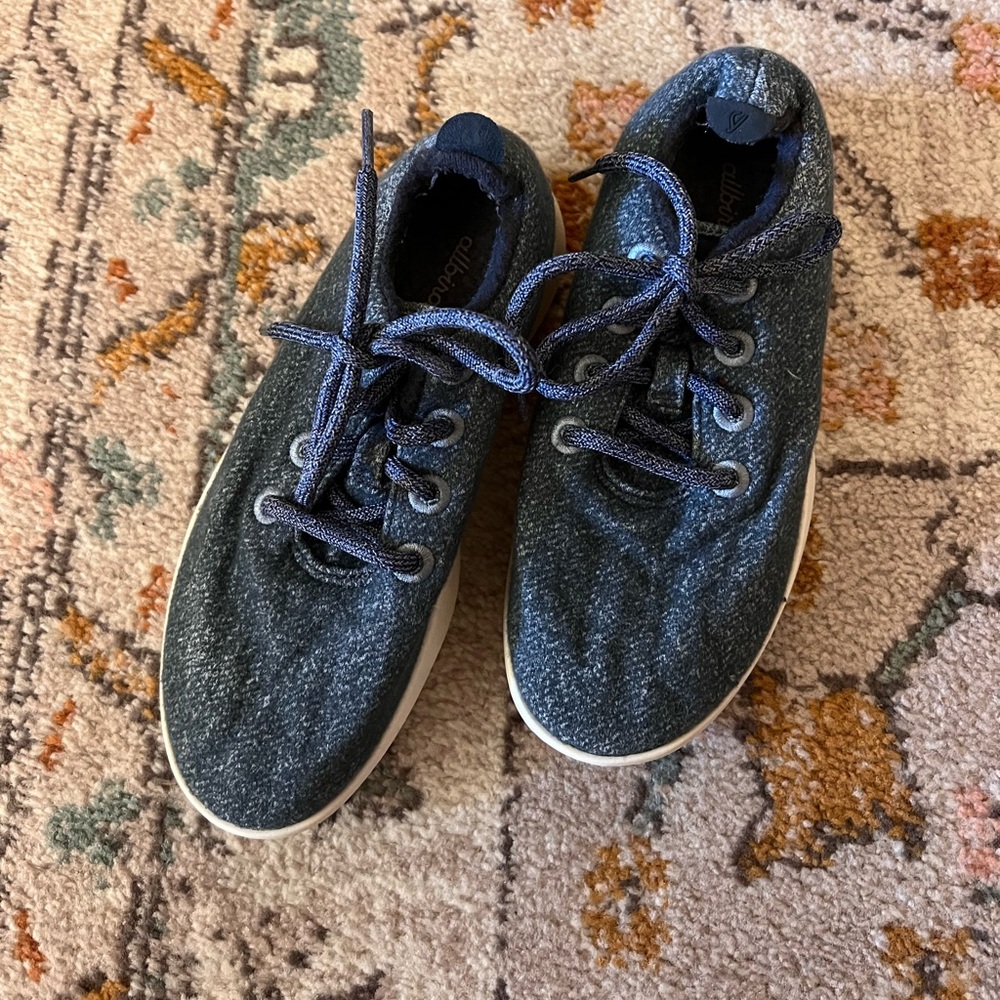 Allbirds Sneakers in Navy and White